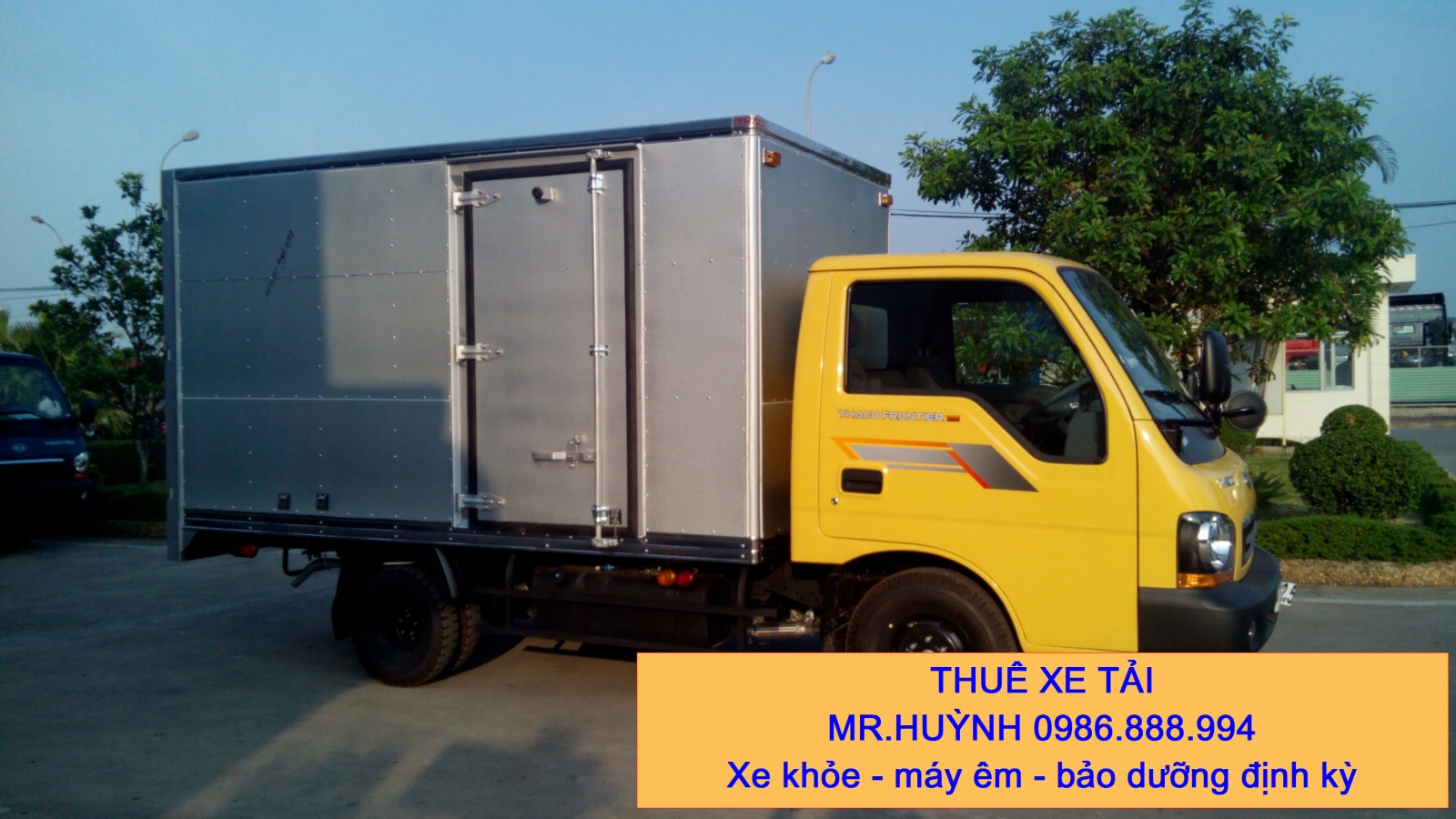 Thuê xe tải thùng kín tại Thuận Thành, Bắc Ninh